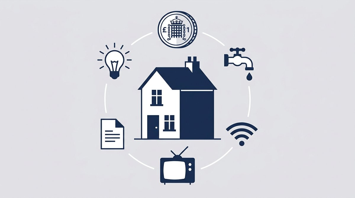 Average household bills UK 2026 monthly cost breakdown - MoneyWise UK